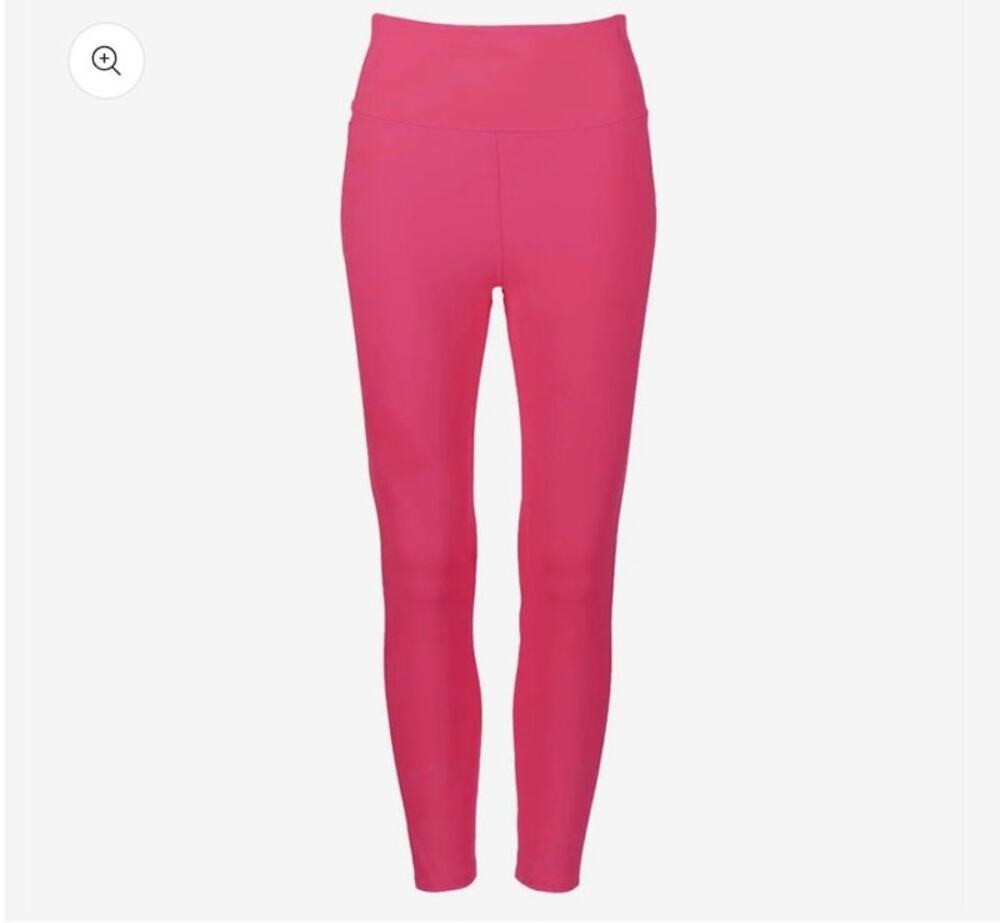 NWT Nanette Lepore side pocket 7/8 compression legging - raspberry pink - LARGE